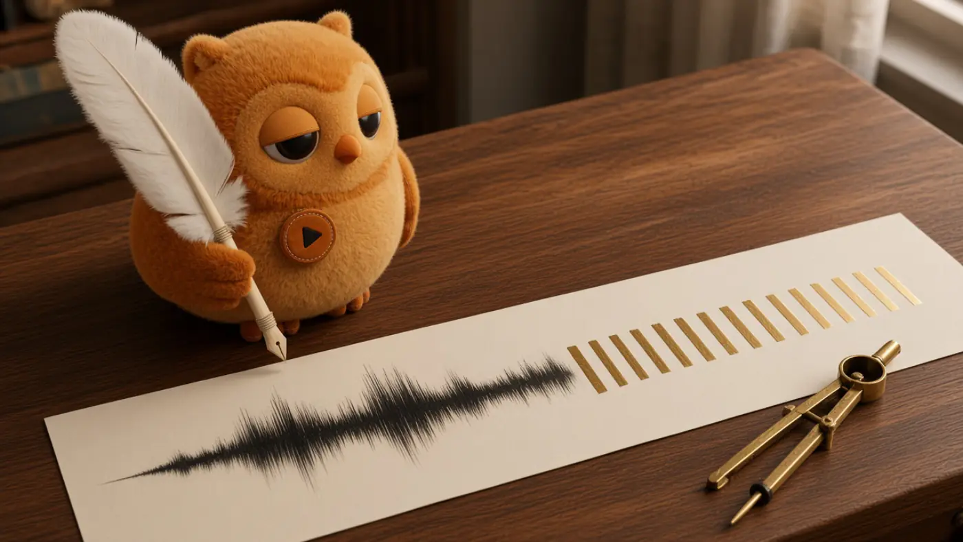How long can YouTube Shorts be: an ink waveform resolving into gold bars